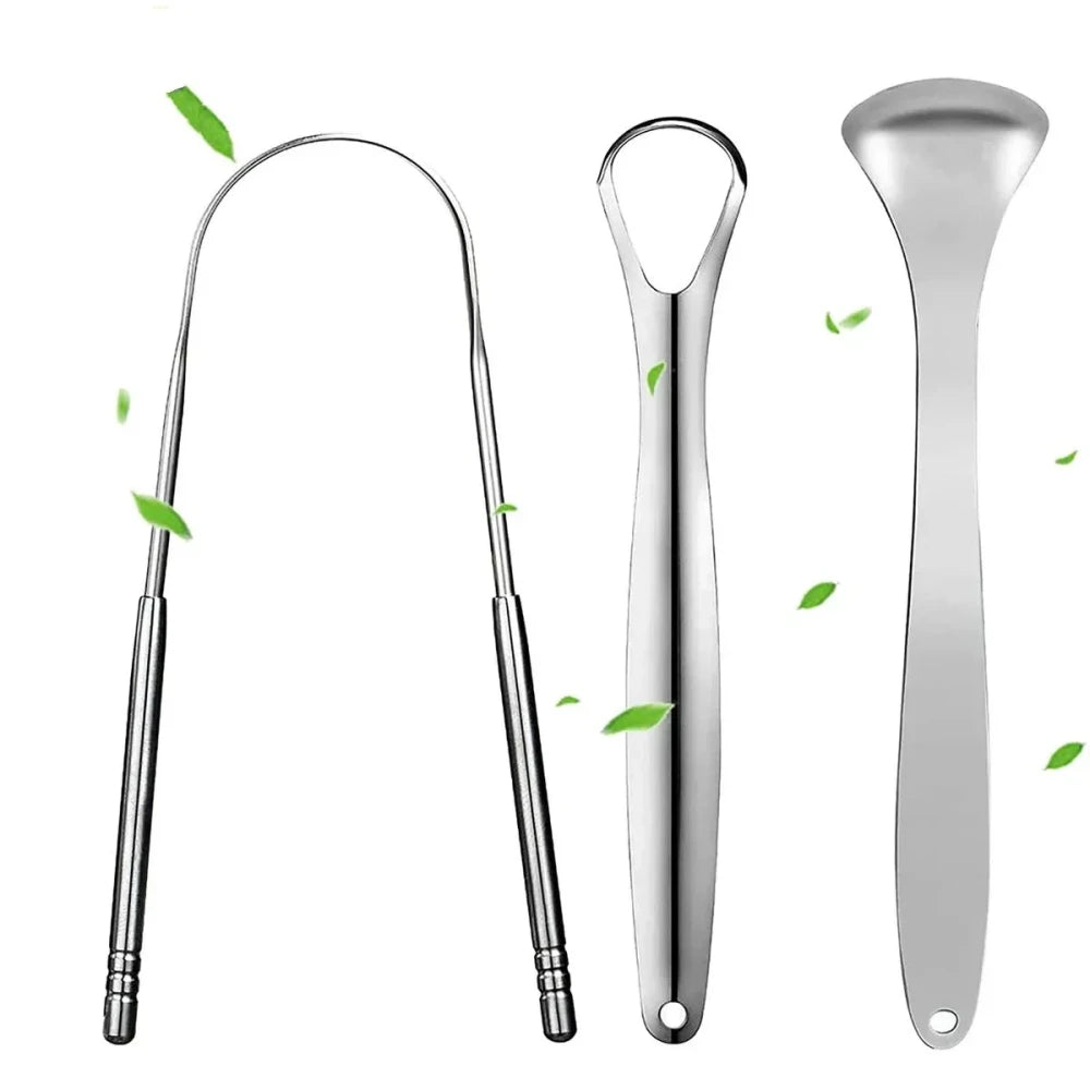 Stainless Steel Tongue Scraper