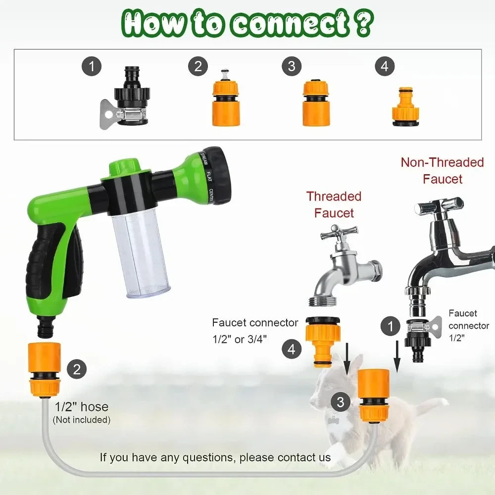 Outdoor Dog Shower Sprayer